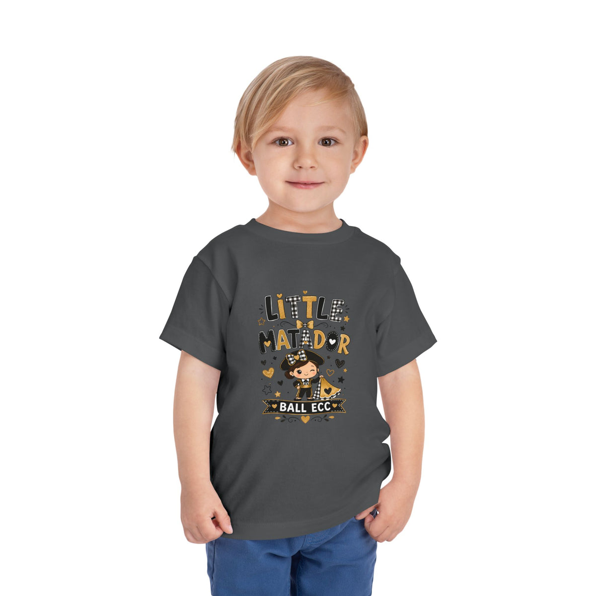 Little Matador Toddler Tee — Cute Bullfighter Baby Shirt