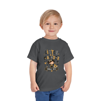 Little Matador Toddler Tee — Cute Bullfighter Baby Shirt