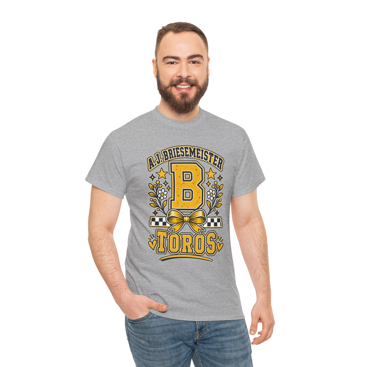 Toros 'B' Crest T-Shirt — AJ Briesemeister School Spirit Tee