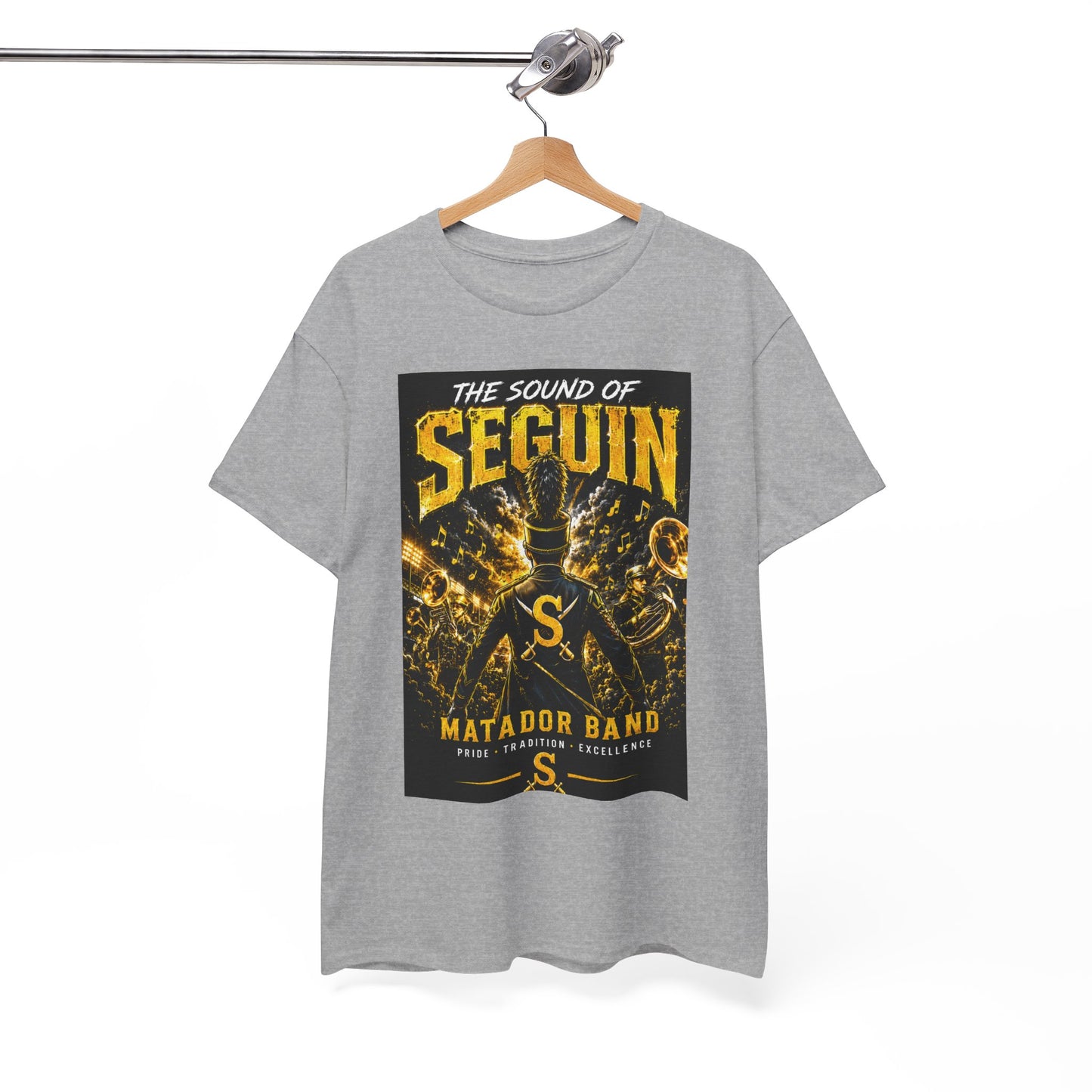 Seguin Matador Band T‑Shirt — “The Sound of Seguin” Vintage Concert Tee