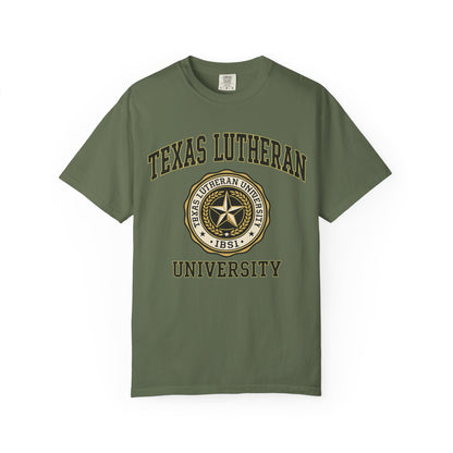 Texas Lutheran University Seal T-Shirt — Vintage Campus Tee