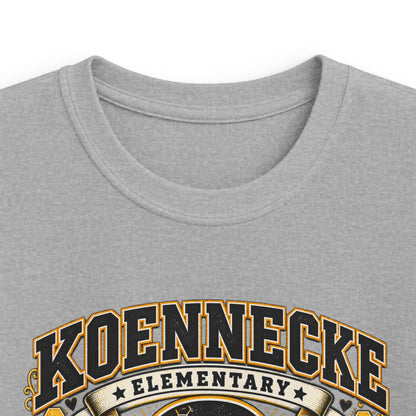 Third Grade Kids Tee - Koennecke Elementary 3rd Grade Sunflower Bee School Shirt