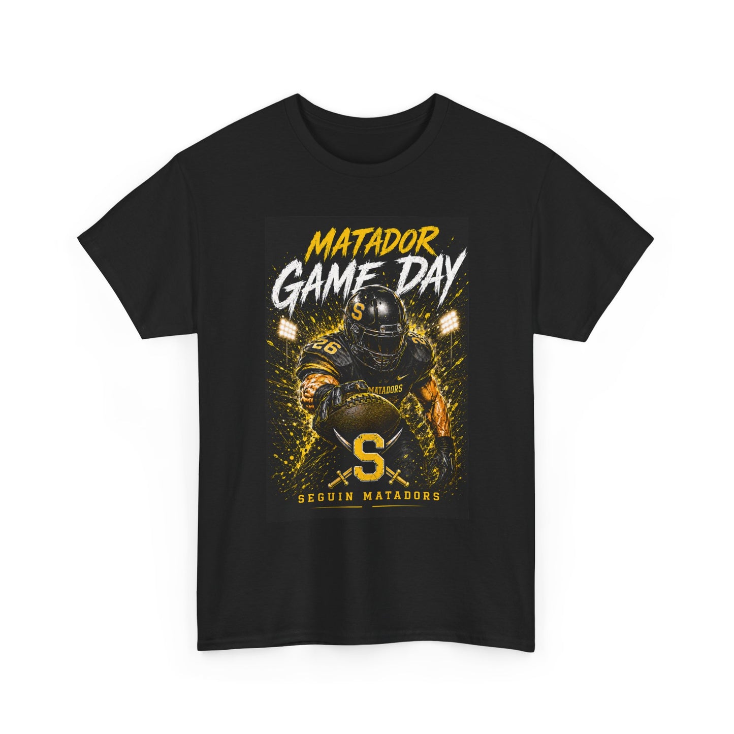Matador Game Day T-Shirt — Seguin Matadors Football Fan Tee