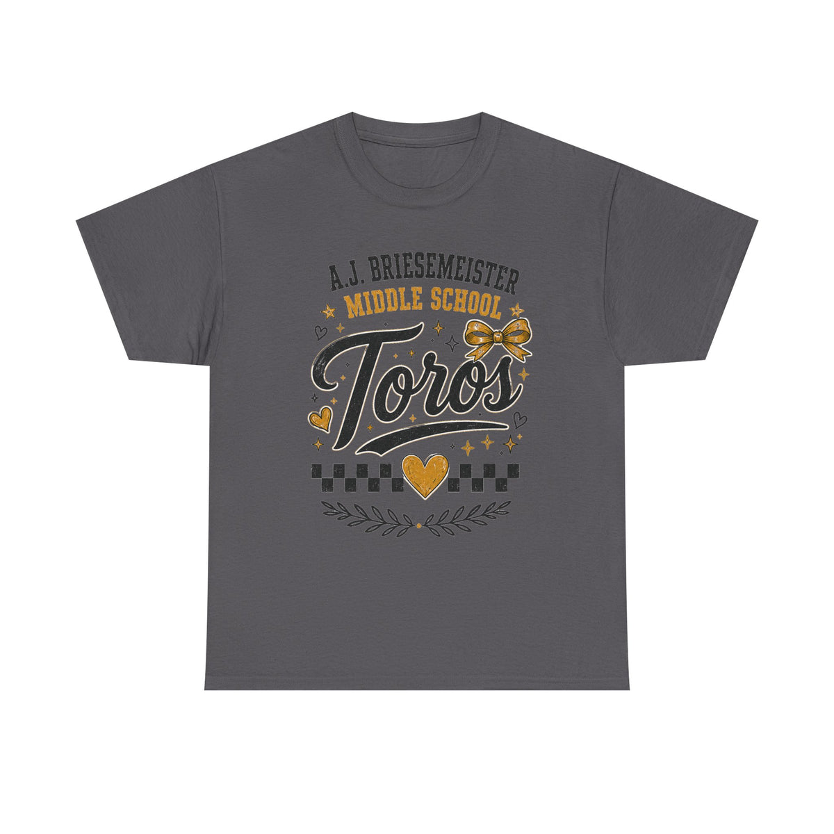 Toros Middle School Tee — L.J. Briesemaster School Spirit Shirt