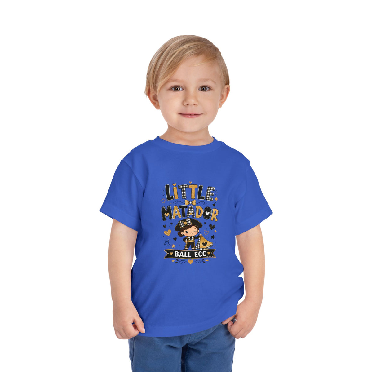 Little Matador Toddler Tee — Cute Bullfighter Baby Shirt