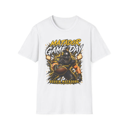 Matador Game Day Football T-Shirt — Seguin Matadors Fan Tee