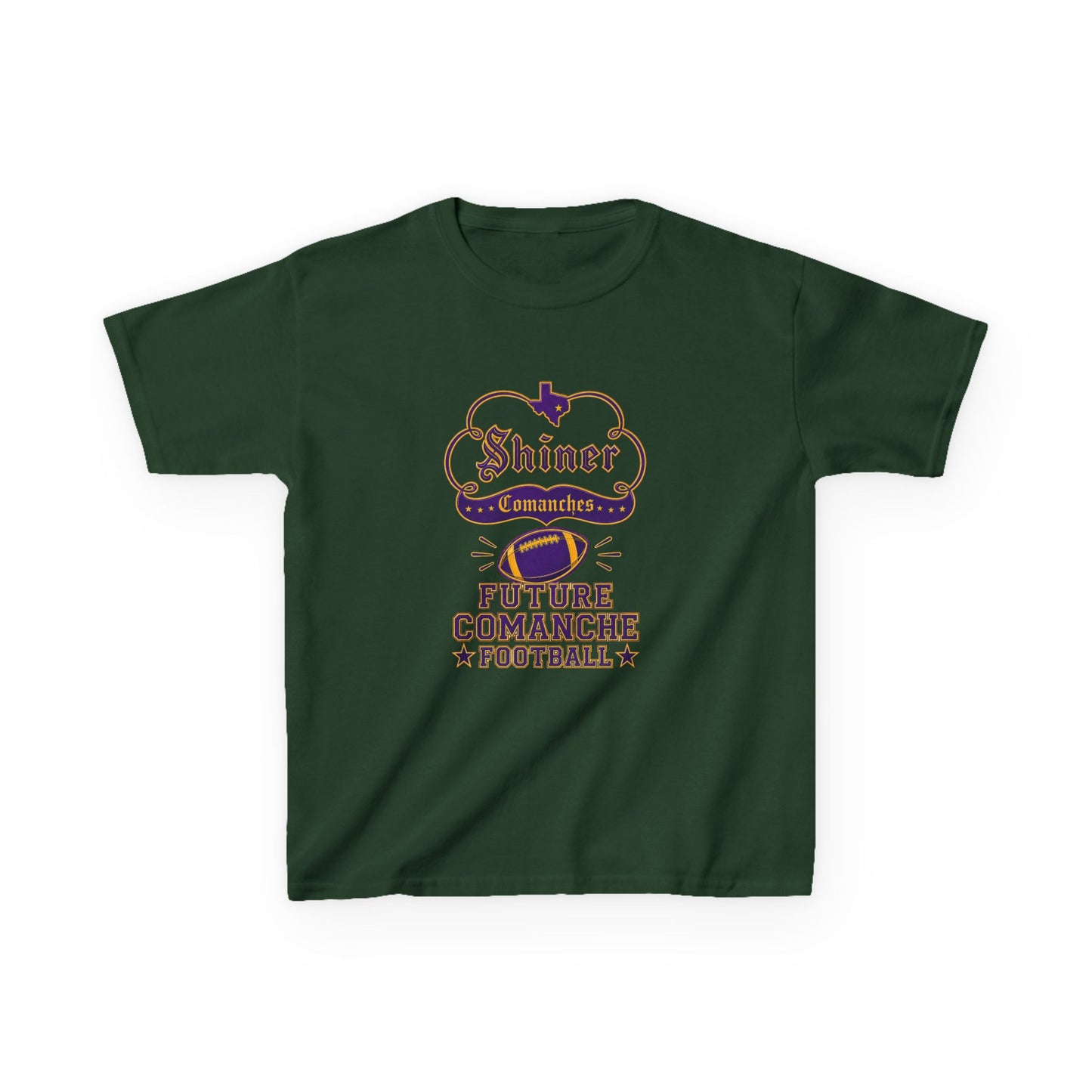 Future Comanche Football Kids Heavy Cotton™ Tee