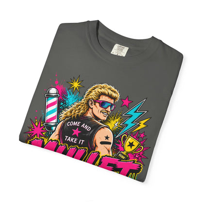 Mullet Championship T-Shirt — "Business in the Front, Party in the Back" Retro Graphic Tee