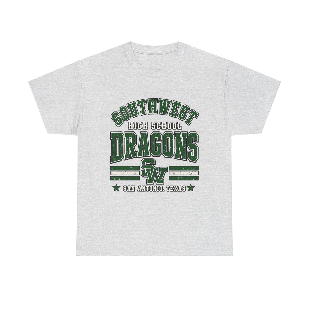 Southwest High School Dragons Tee — San Antonio, TX School Spirit Shirt