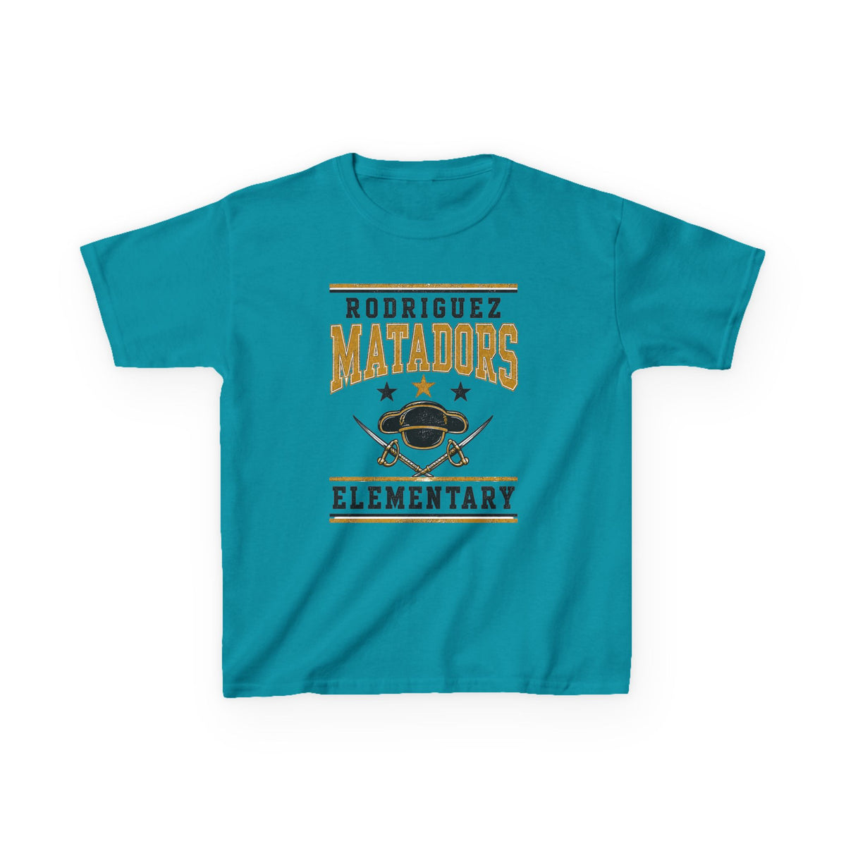 Rodriguez Matadors Elementary Kids T-Shirt — School Spirit Tee