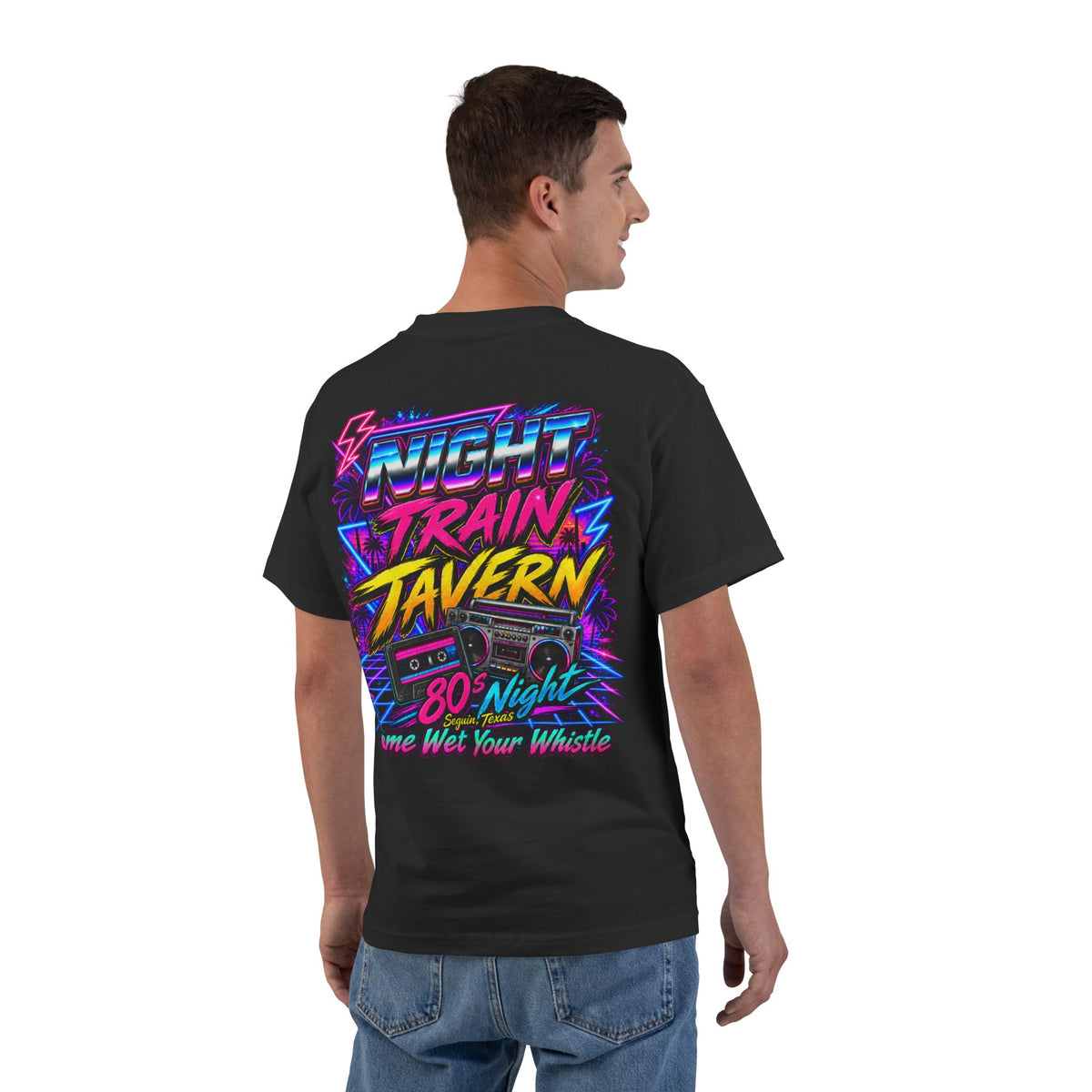 Night Train 80s Night Staff T-Shirt