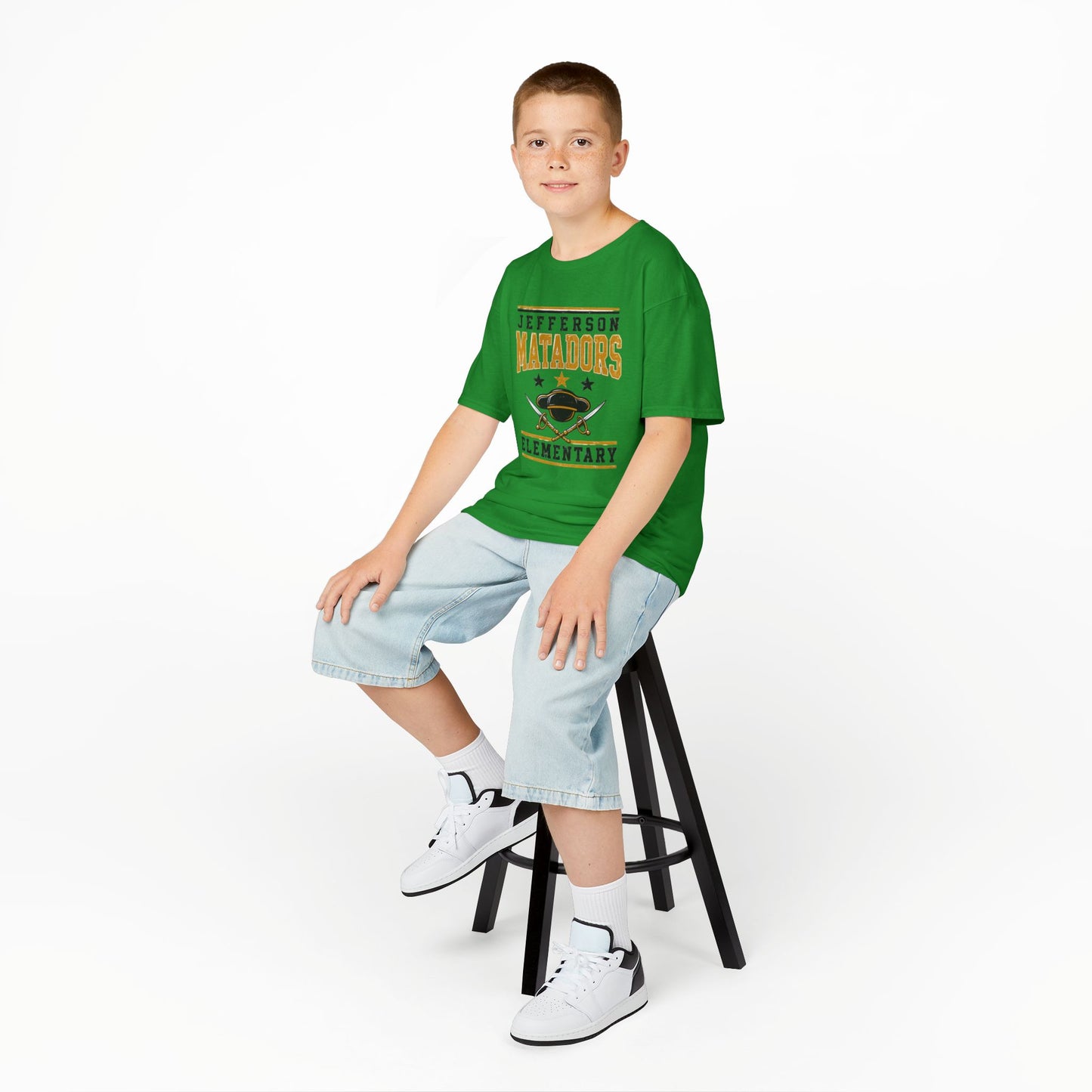 Jefferson Matadors Elementary Kids T-Shirt — School Spirit Tee