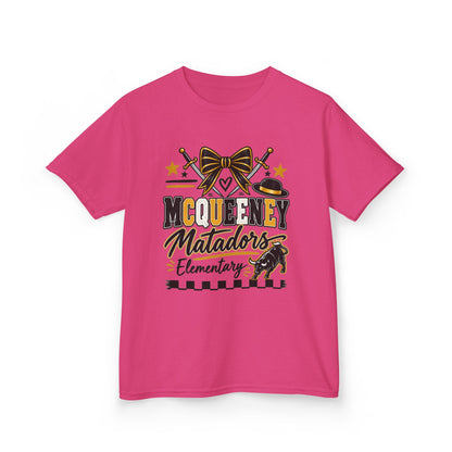 Kids Tee — McQueeny Matadors Elementary School Spirit Shirt