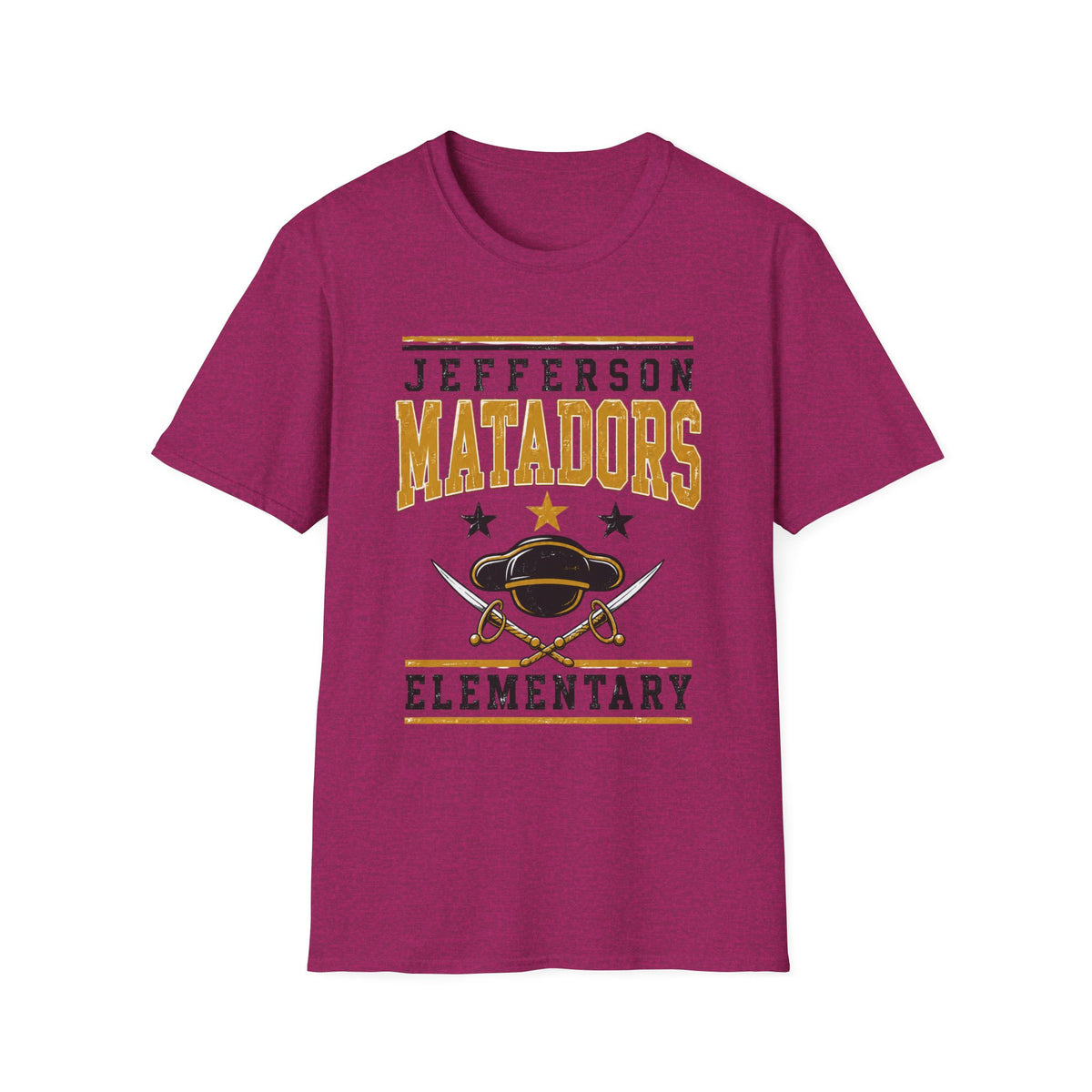 Jefferson Matadors Elementary T-Shirt — School Spirit Tee