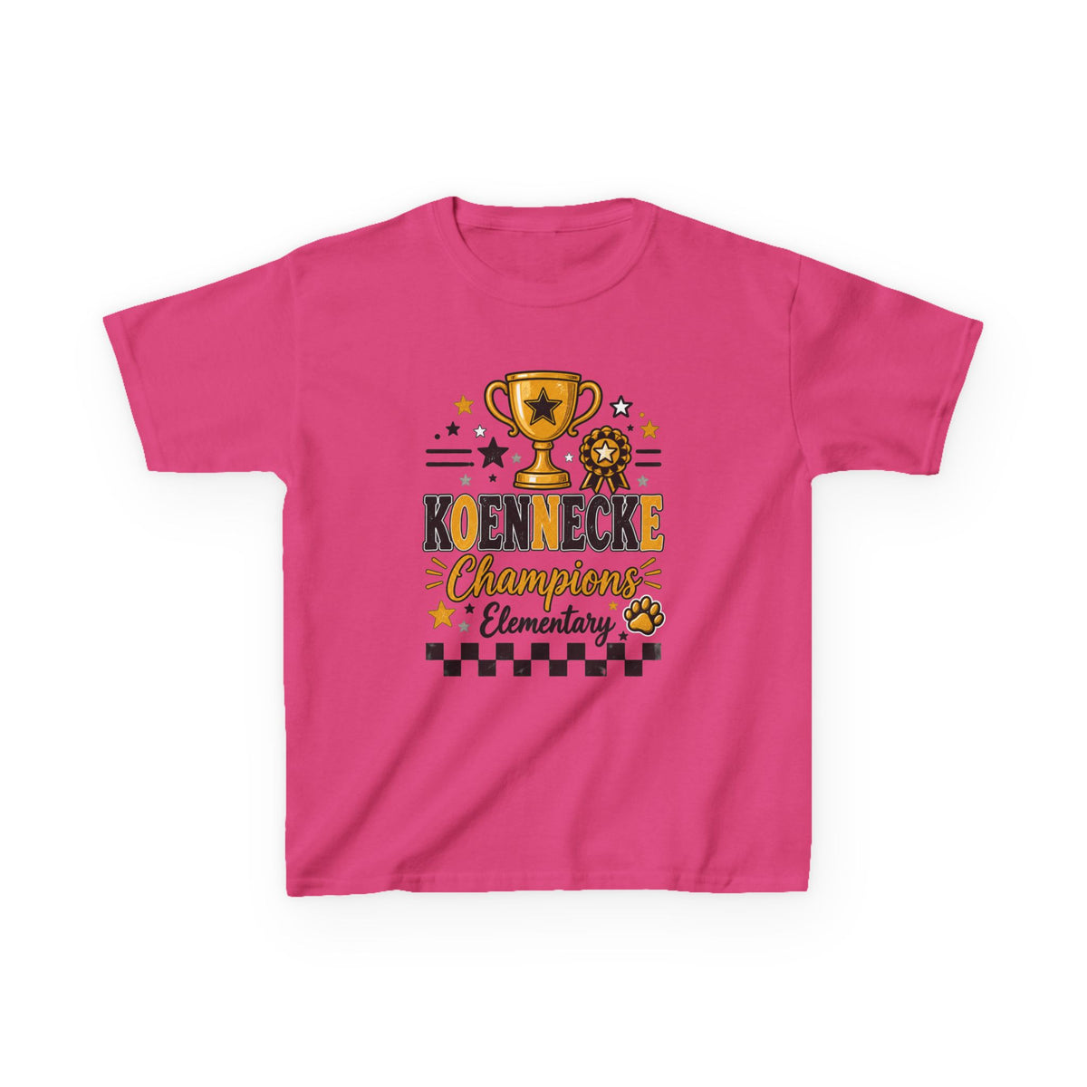 Kids Tee — Koennecke Champions Elementary School Spirit Shirt