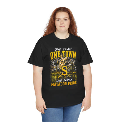 One Town Matador Pride T-Shirt — One Team, One Family Sports Tee