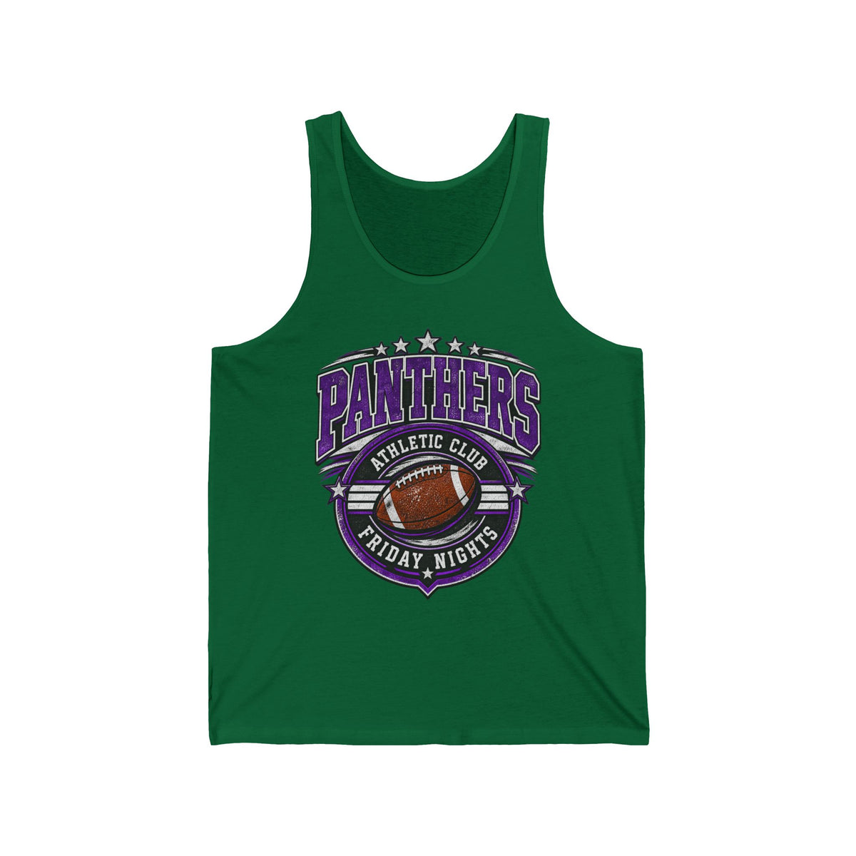 Panthers Friday Nights Football Tank — Personalized 'Wright 26' Athletic Club Jersey