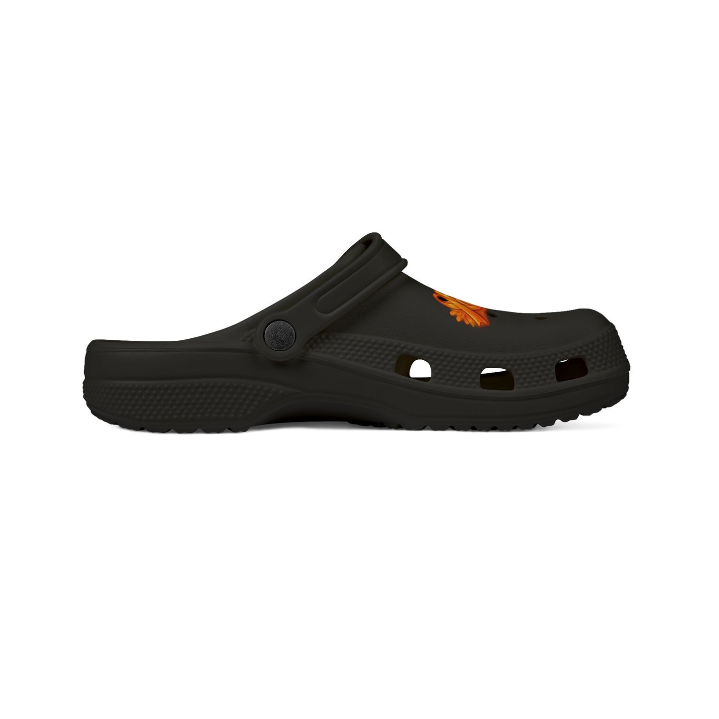 Black FND Warrior Women's Croc Style Shoe