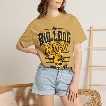 Bulldog Nation T-Shirt — TLU Mascot College Tee