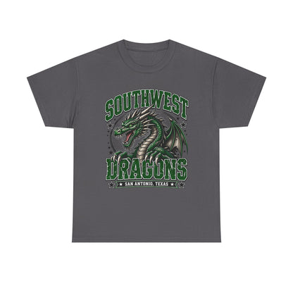 Southwest Dragons T-Shirt — San Antonio Texas Green Dragon Graphic Tee