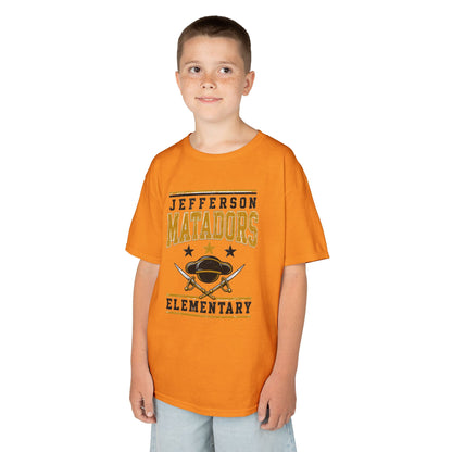 Jefferson Matadors Elementary Kids T-Shirt — School Spirit Tee