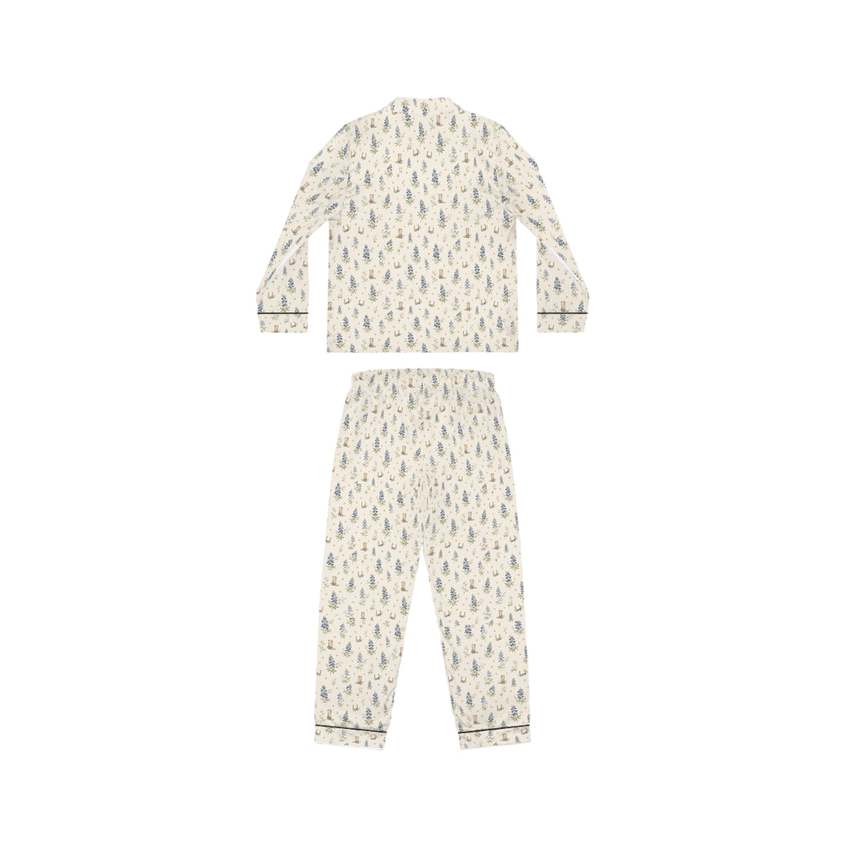 Women's Satin Pajamas (AOP)