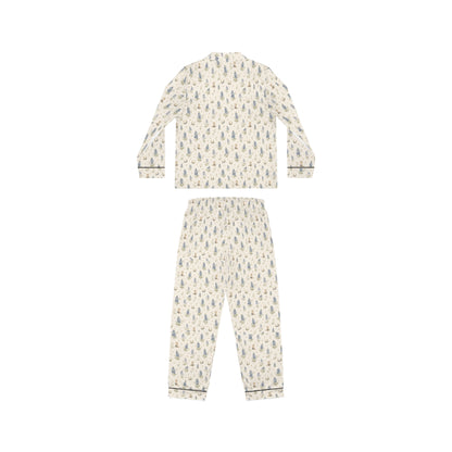 Women's Satin Pajamas (AOP)