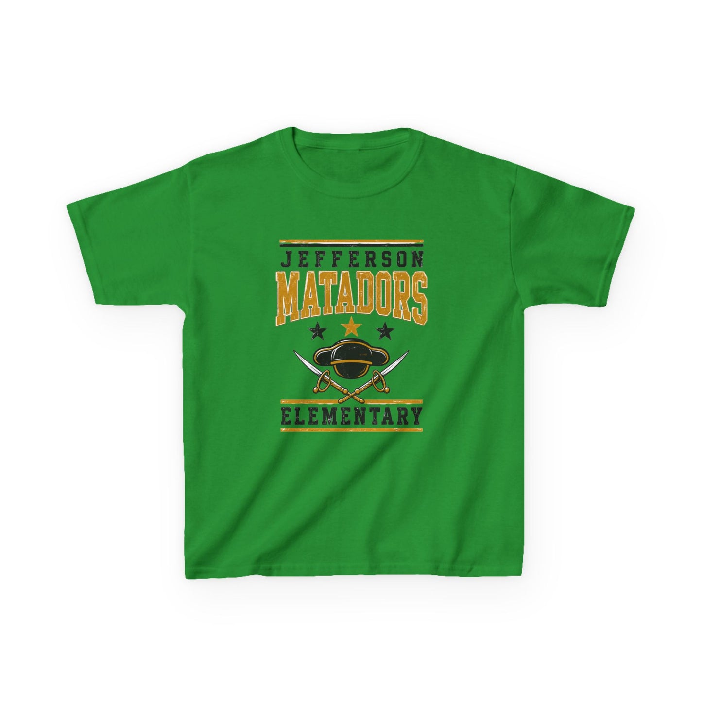 Jefferson Matadors Elementary Kids T-Shirt — School Spirit Tee