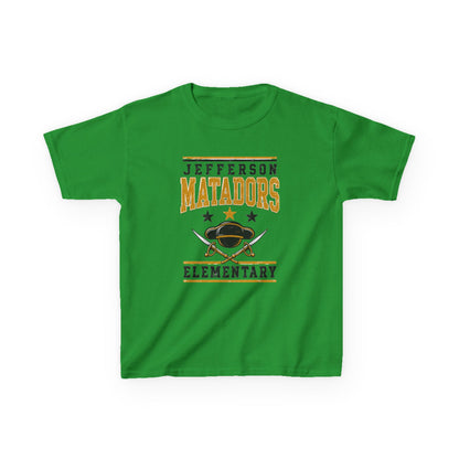 Jefferson Matadors Elementary Kids T-Shirt — School Spirit Tee