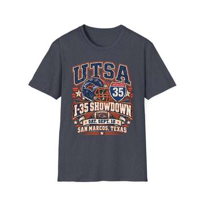 UTSA Football I-35 Showdown Tee — San Marcos Game Day Shirt