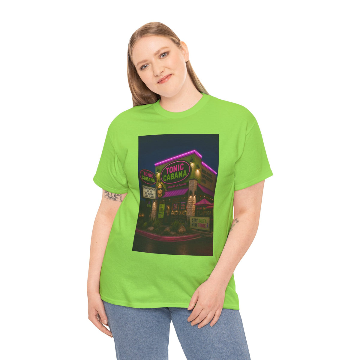 T-Shirt — Neon Tonic Cabana Nightclub Graphic Tee
