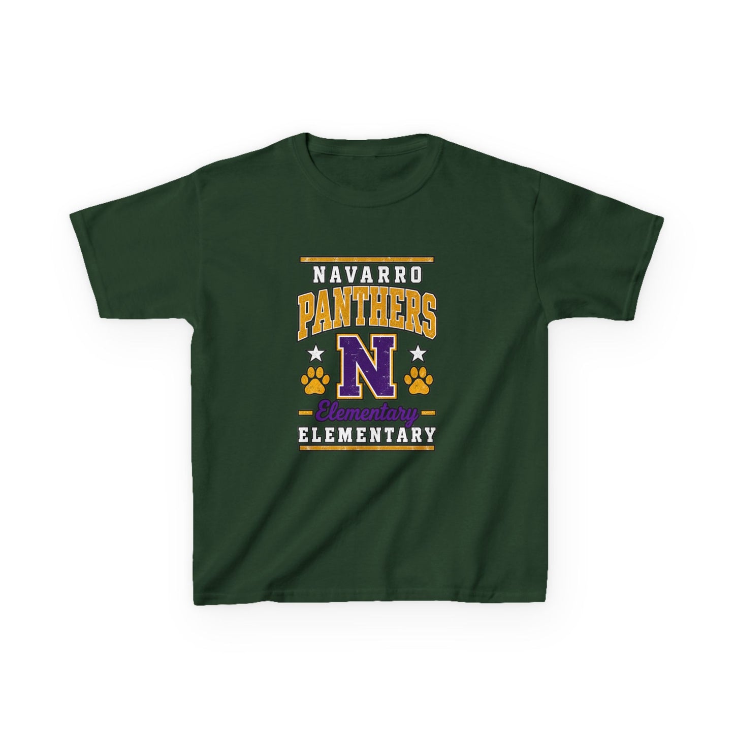 Navarro Panthers Kids T-Shirt — 'N' Elementary School Spirit Tee