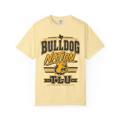 Bulldog Nation T-Shirt — TLU Mascot College Tee