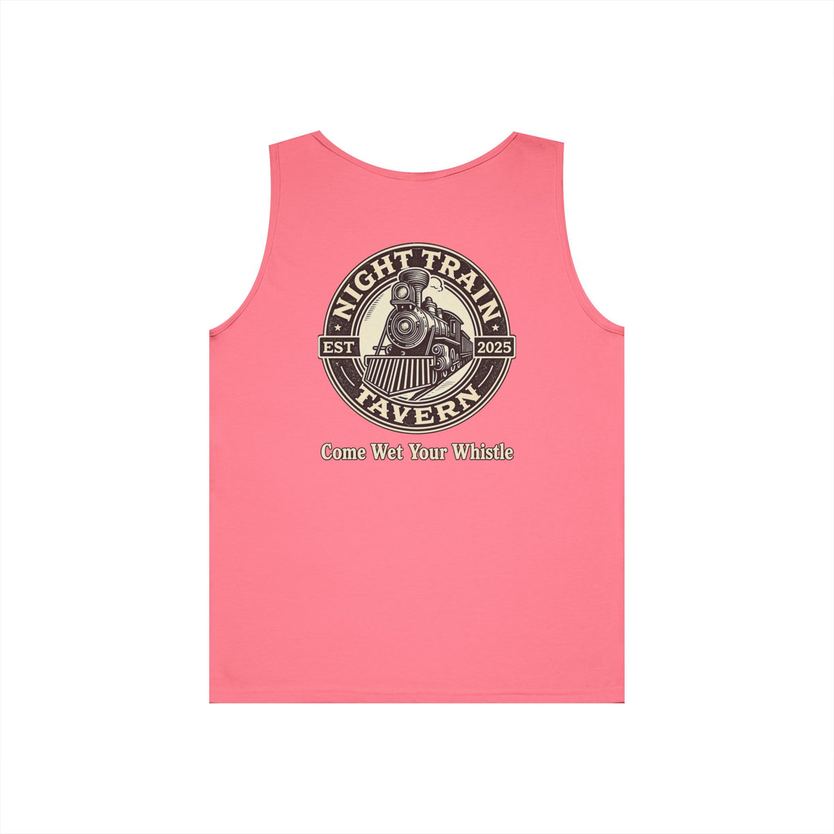 Night Train Tavern OG Staff Heavy Cotton Tank Top