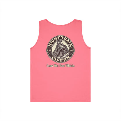 Night Train Tavern OG Staff Heavy Cotton Tank Top