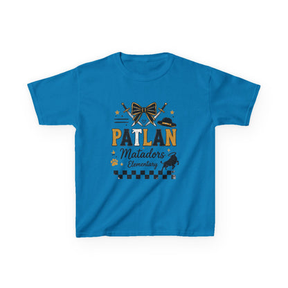 Patlan Matadors Elementary Kids T-Shirt — School Spirit Tee