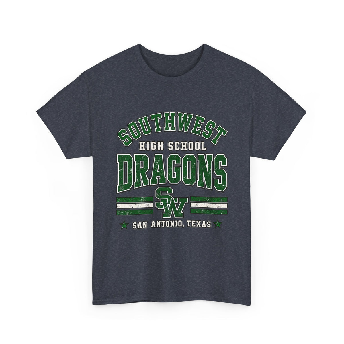 Southwest High School Dragons Tee — San Antonio, TX School Spirit Shirt