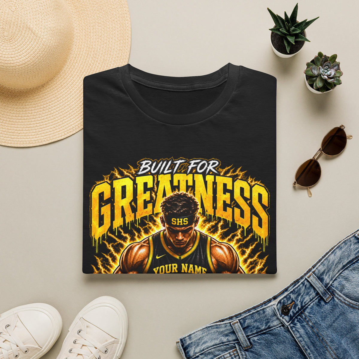 Custom Seguin Matador Basketball Player Tee | Personalized Name & Jersey Number