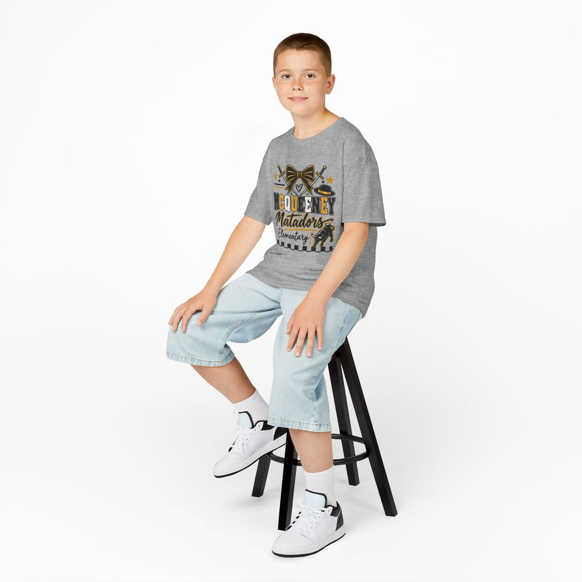Kids Tee — McQueeny Matadors Elementary School Spirit Shirt