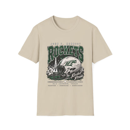 Rockets Vintage Graphic T-Shirt — John F. Kennedy Space Team Tee