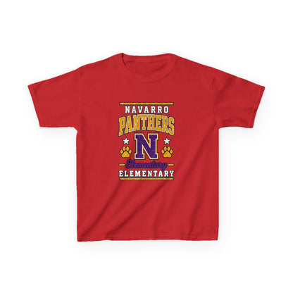 Navarro Panthers Kids T-Shirt — 'N' Elementary School Spirit Tee