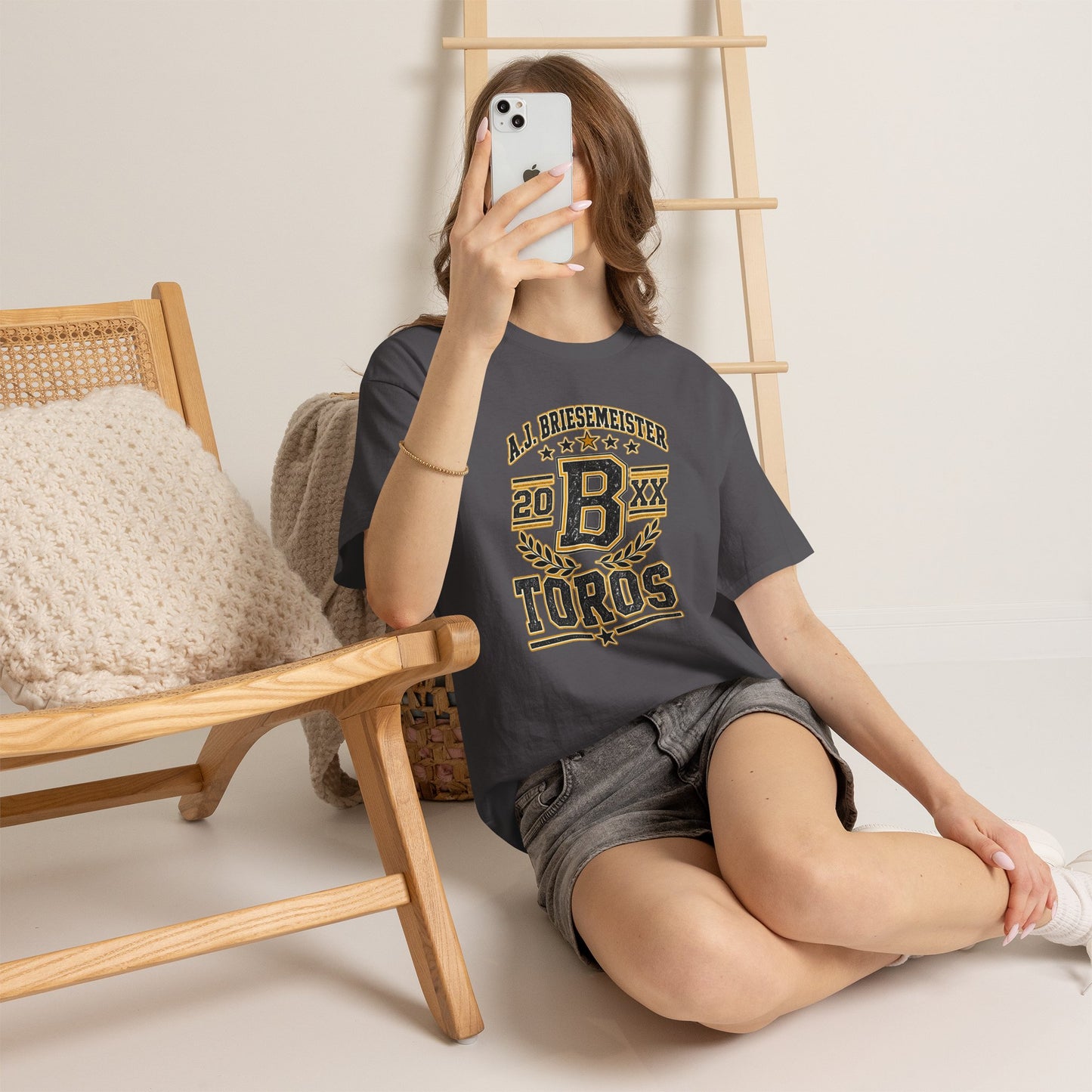 Toros Sports Crest Tee — A.J. Briesemeister Vintage Athletic Shirt