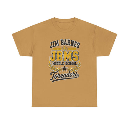 Jim Barnes Middle School JBMS Toreadors T-Shirt