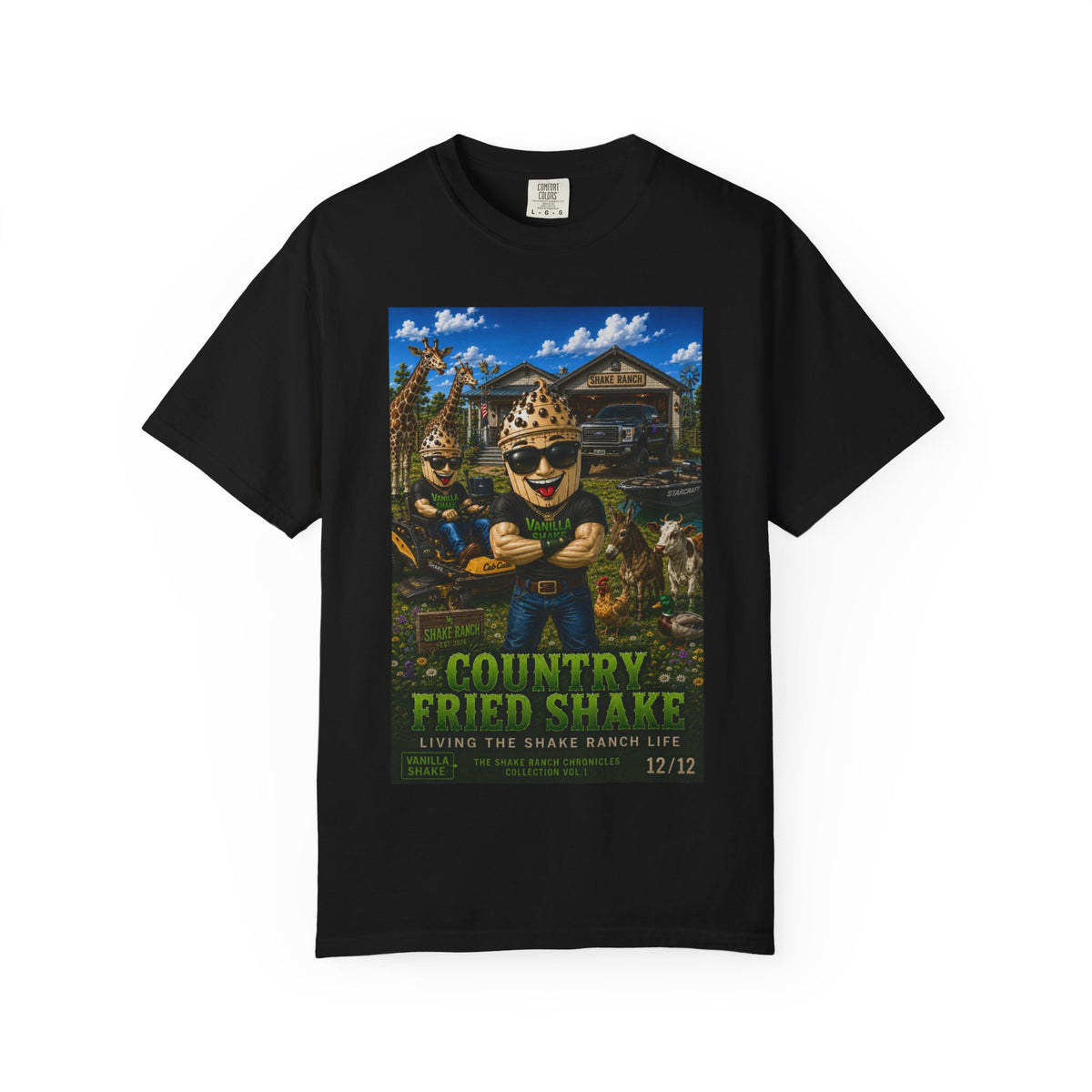 Country Fried Shake - Shake Ranch Collection Vol.1 T-shirt