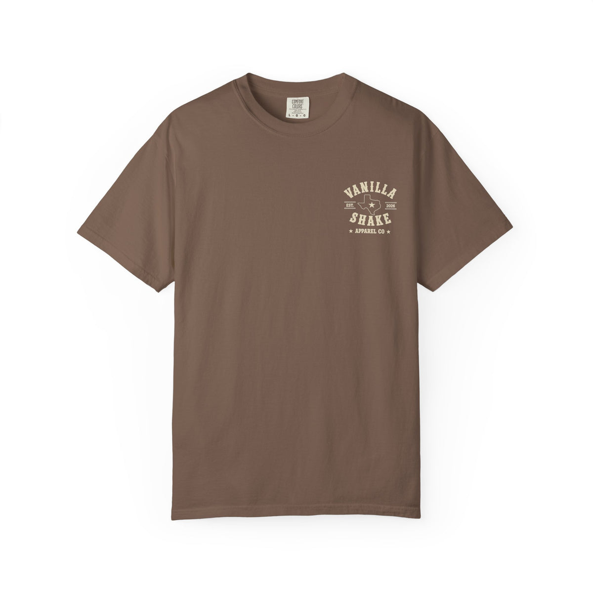 Mr. & Mrs. Shake Logo 2 - Unisex Garment-Dyed T-shirt