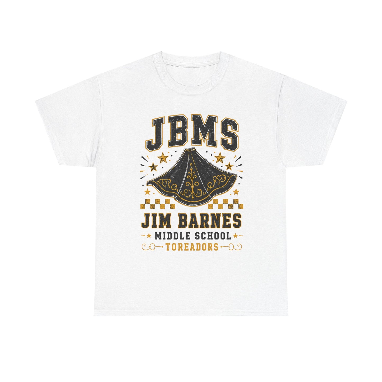 Jim Barnes Middle School JBMS Tornadoes T-Shirt — School Spirit Tee