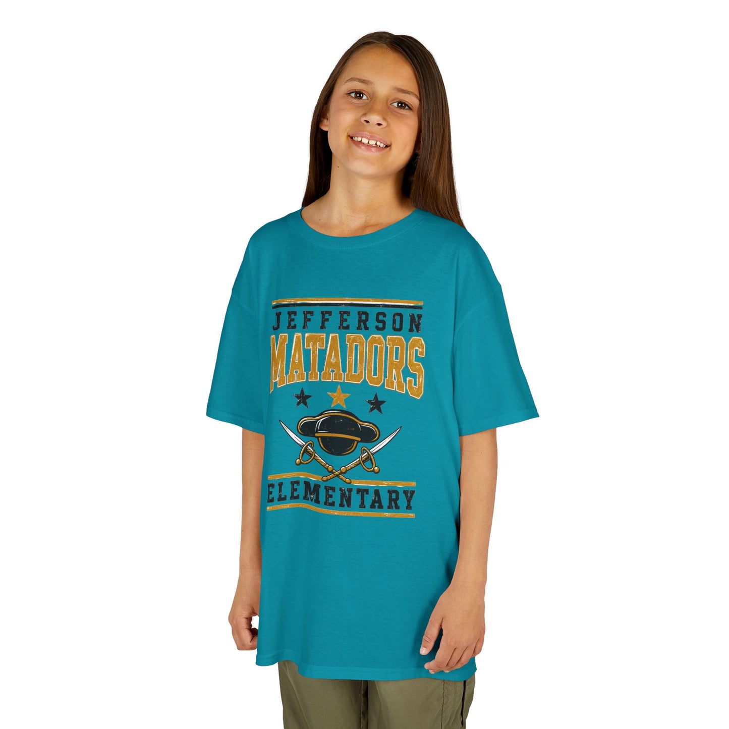 Jefferson Matadors Elementary Kids T-Shirt — School Spirit Tee