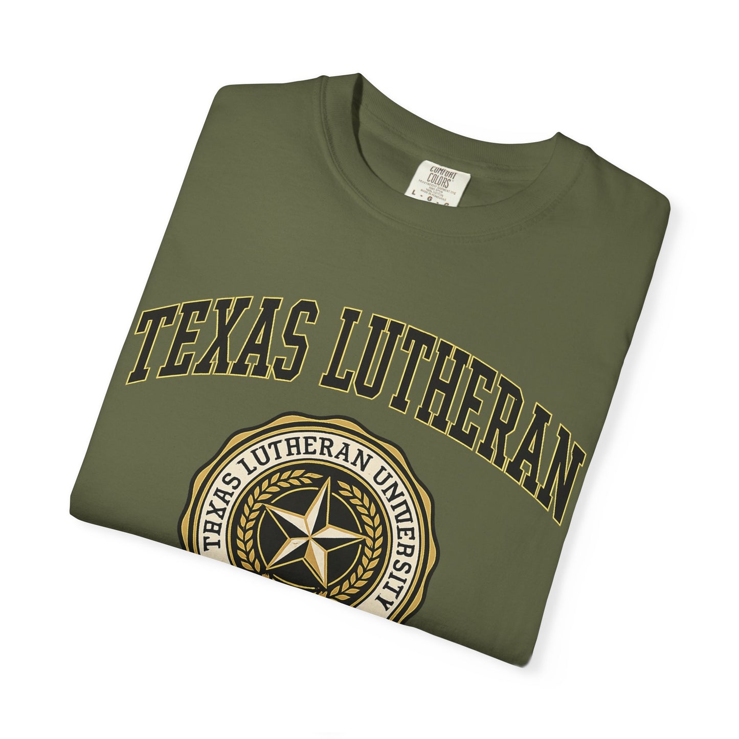 Texas Lutheran University Seal T-Shirt — Vintage Campus Tee