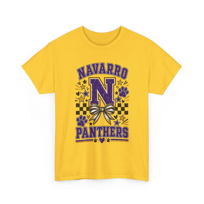 Navarro Panthers N Cheer T-Shirt — School Spirit Cheerleader Tee