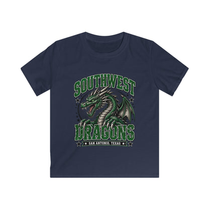 Southwest Dragons Kids Tee — San Antonio Green Dragon Youth T-Shirt